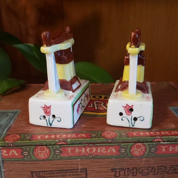 Vintage Napco Kitchen Scales Salt & Pepper Shakers - Picture 4 of 8